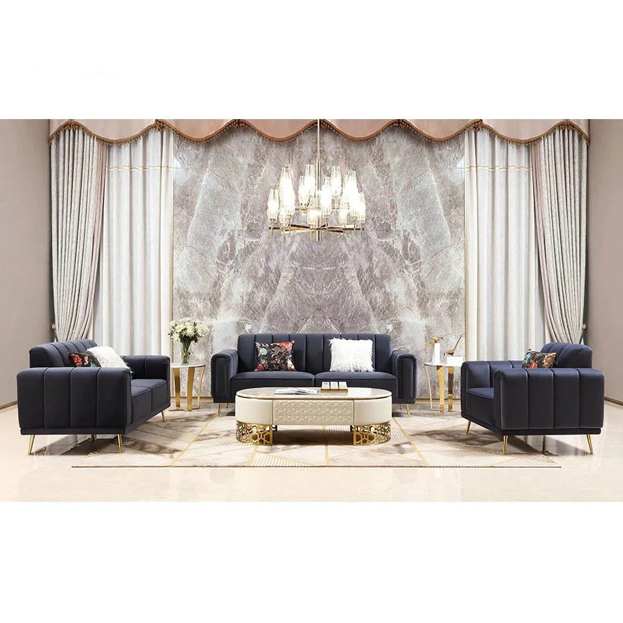 طقم أنتريه خشب زان - DECO325 - Image 1
