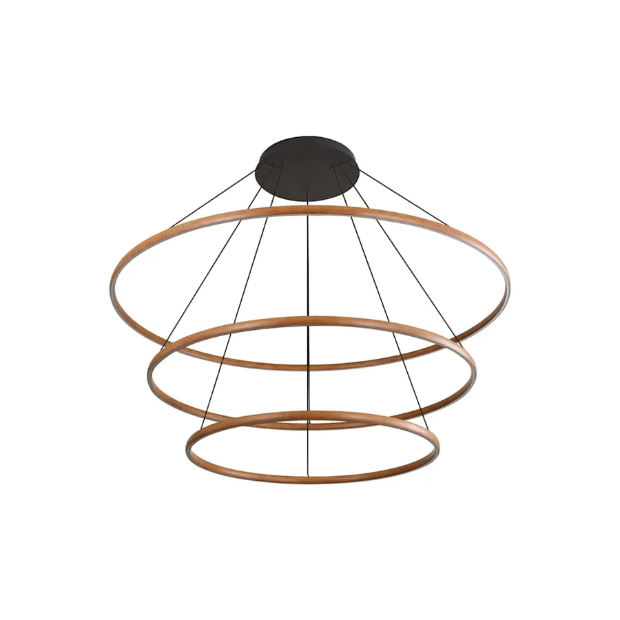 Golden Lighting Veritas 59" Wide Ring Chandelier - Image 2