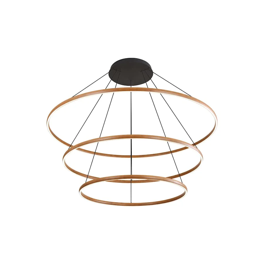 Golden Lighting Veritas 59" Wide Ring Chandelier - Image 3
