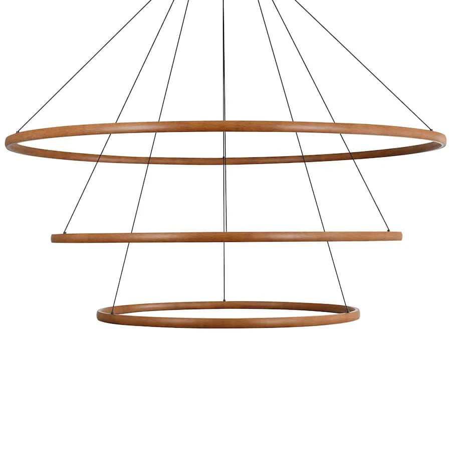 Golden Lighting Veritas 59" Wide Ring Chandelier - Image 1