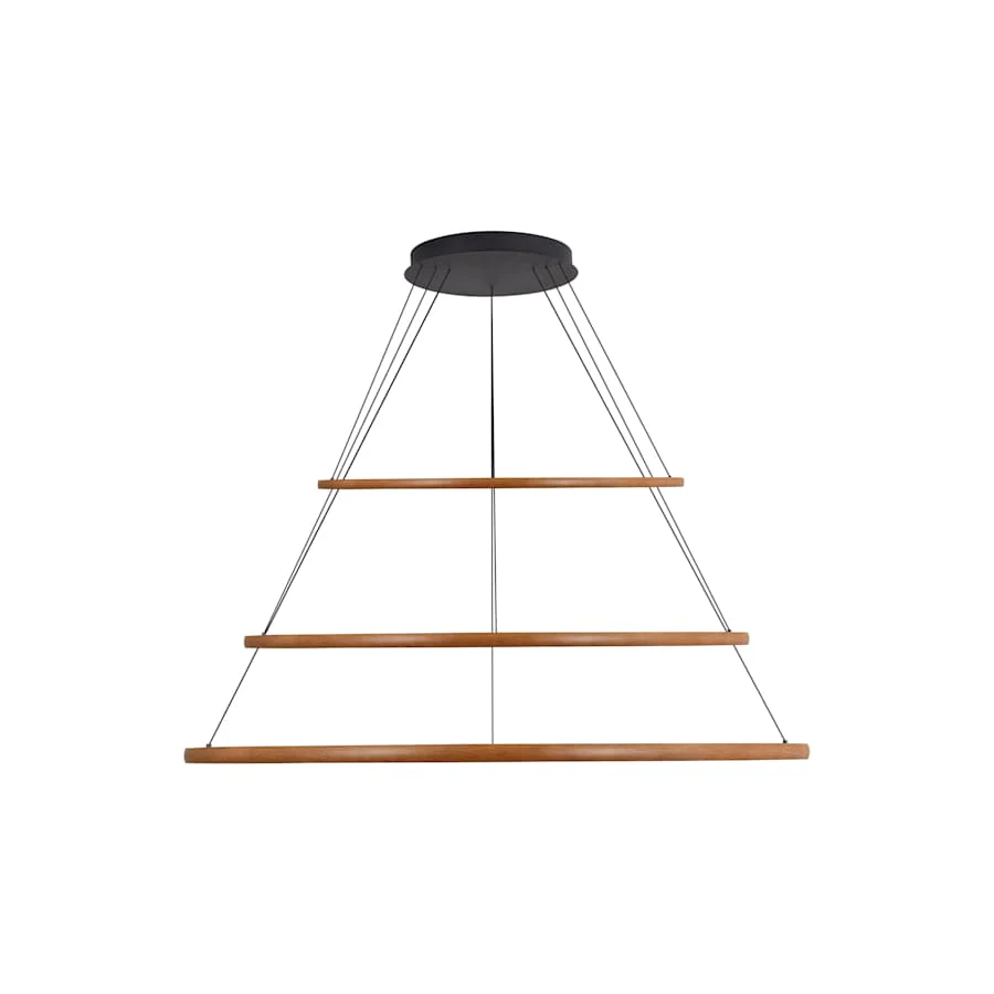 Golden Lighting Veritas 71" Wide Ring Chandelier - Image 3