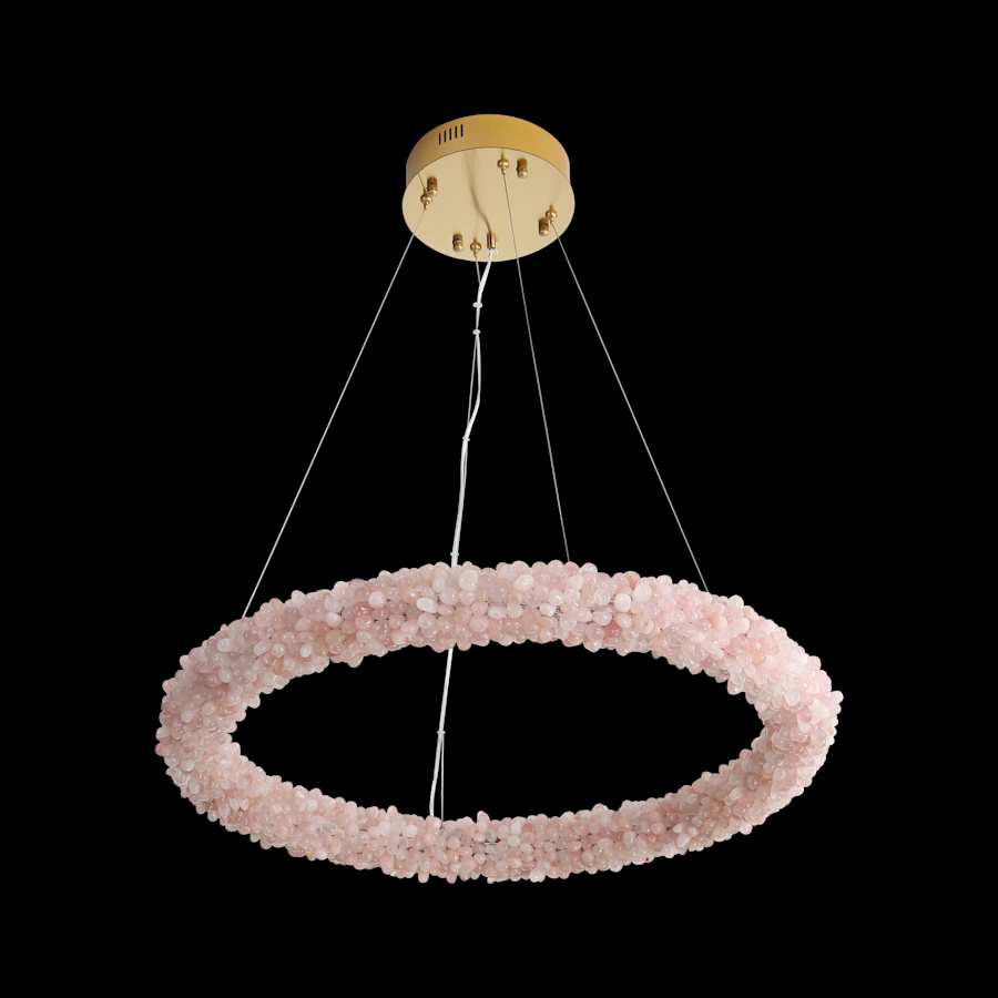 Golden Lighting Corallo 30" Wide Ring Chandelier - Image 3