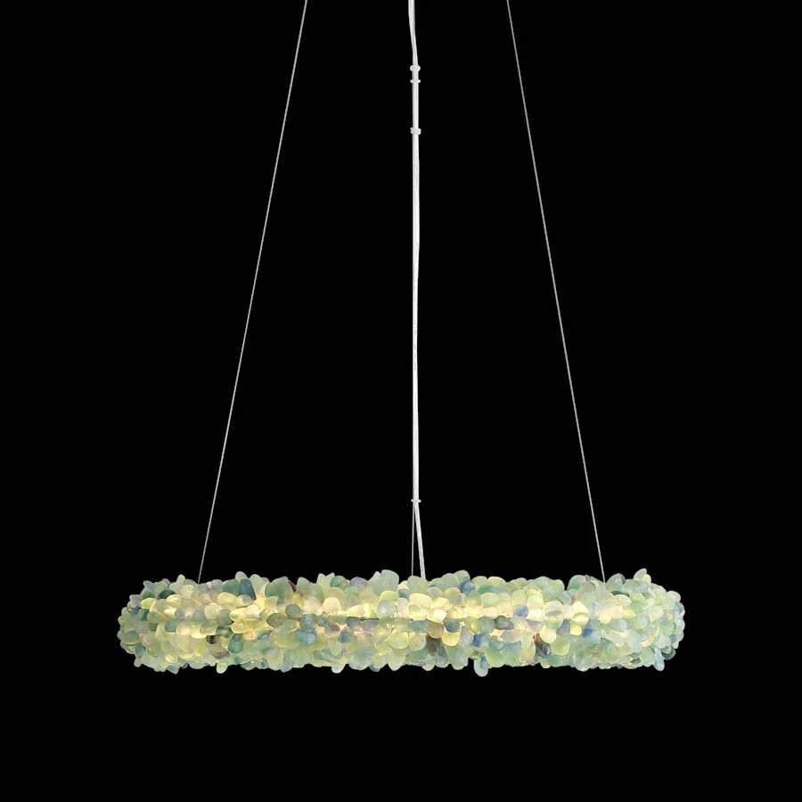 Golden Lighting Corallo 30" Wide Ring Chandelier - Image 1