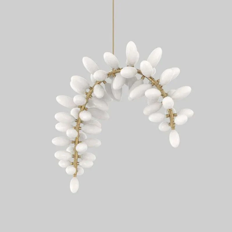 Pretty Grape Arch Branch Chandelier - Image 1