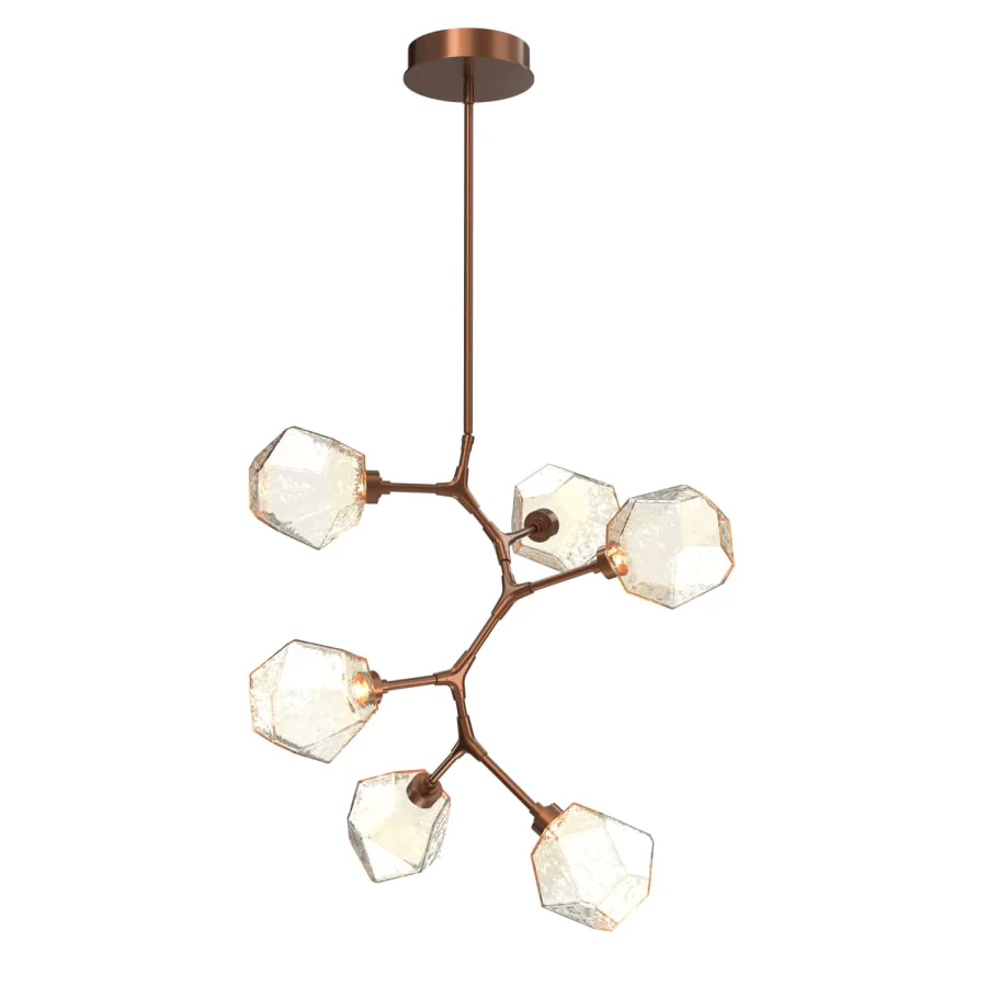 Hammerton Studio Gem 30" Wide 6 Light LED Abstract Chandelier - Image 2