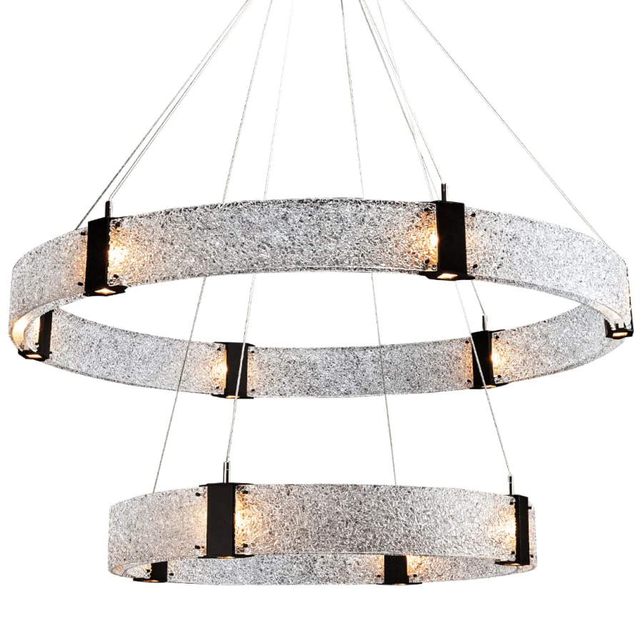 Hammerton Studio Parallel 60" Wide LED Ring Chandelier - Image 1