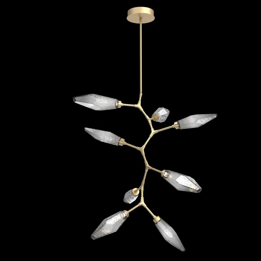Hammerton Studio Rock Crystal 39" Wide Pendant - Image 1