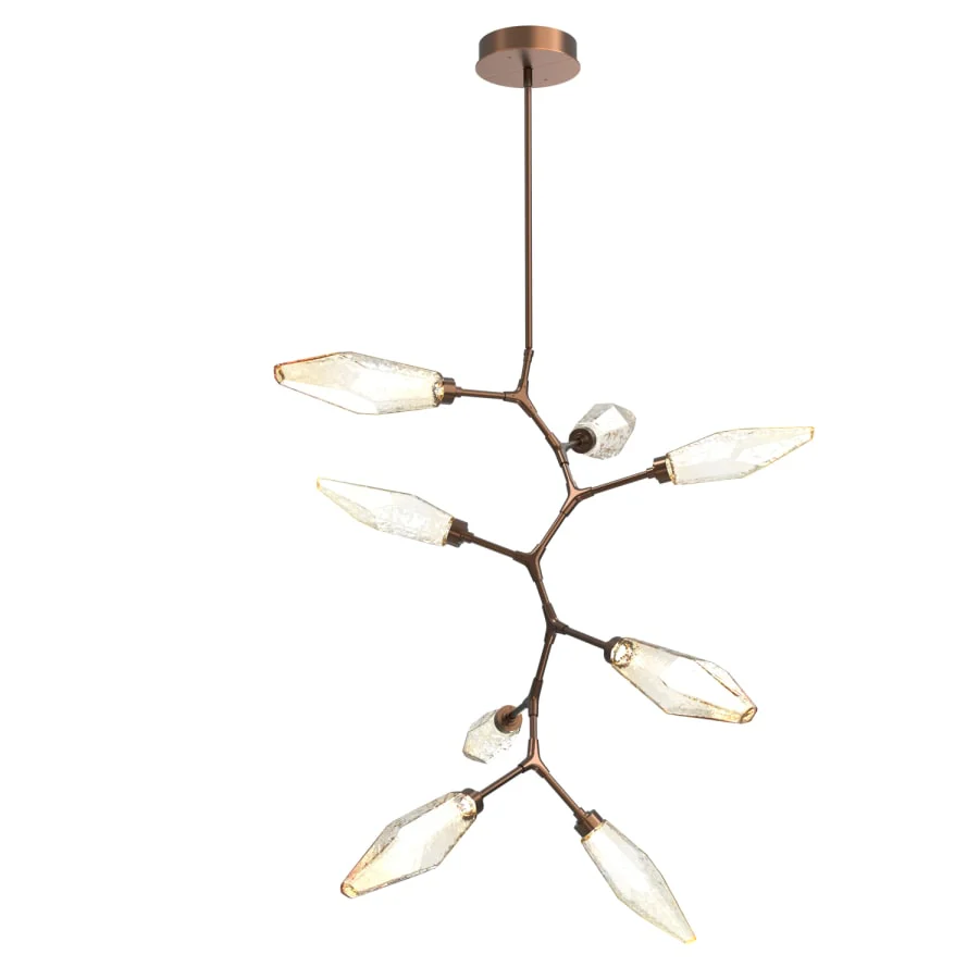 Hammerton Studio Rock Crystal 39" Wide Pendant - Image 2