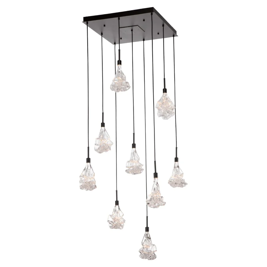 Hammerton Studio Blossom 9 Light 27" Wide LED Multi Light Pendant - Image 1
