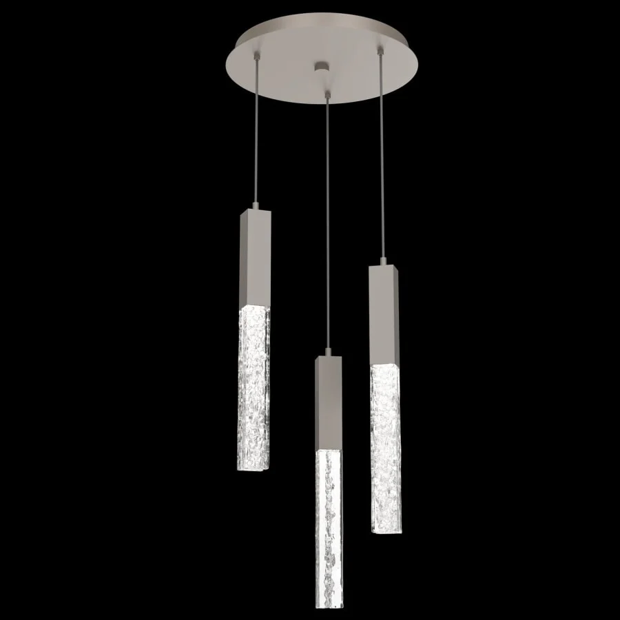 Hammerton Studio Axis 3 Light 16" Wide LED Multi Light Pendant - Image 1