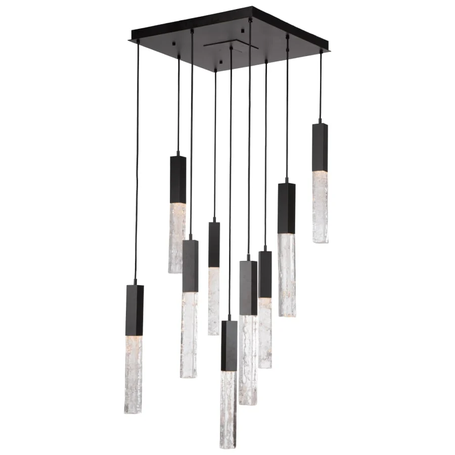 Hammerton Studio Axis 9 Light 24" Wide LED Multi Light Pendant - Image 1