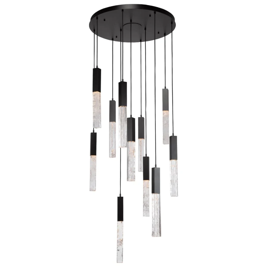 Hammerton Studio Axis 11 Light 30" Wide LED Multi Light Pendant - Image 1