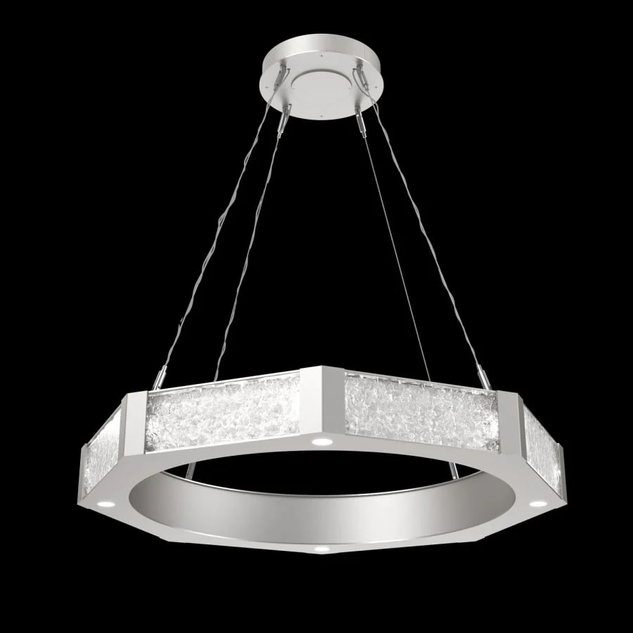 Hammerton Studio Glacier 20 Light 36" Wide LED Ring Chandelier - Image 1