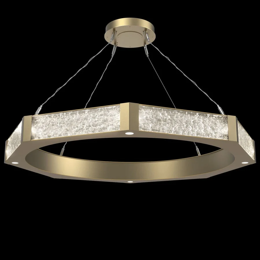 Hammerton Studio Glacier 20 Light 48" Wide LED Ring Chandelier - Image 1
