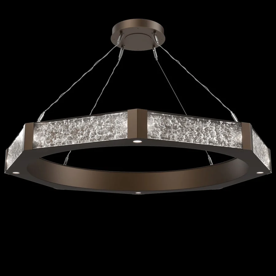 Hammerton Studio Glacier 20 Light 48" Wide LED Ring Chandelier - Image 3