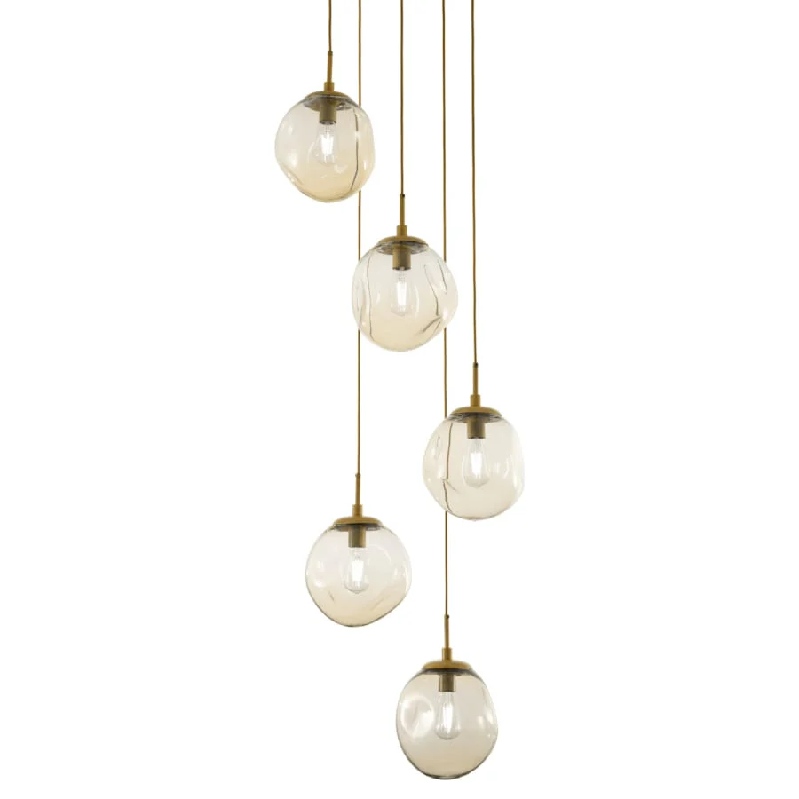 Hammerton Studio Aster 5 Light 24" Wide Multi Light Pendant - Image 1