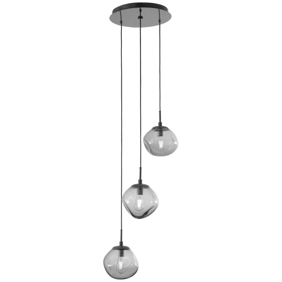 Hammerton Studio Nova 3 Light 22" Wide Multi Light Pendant - Image 3