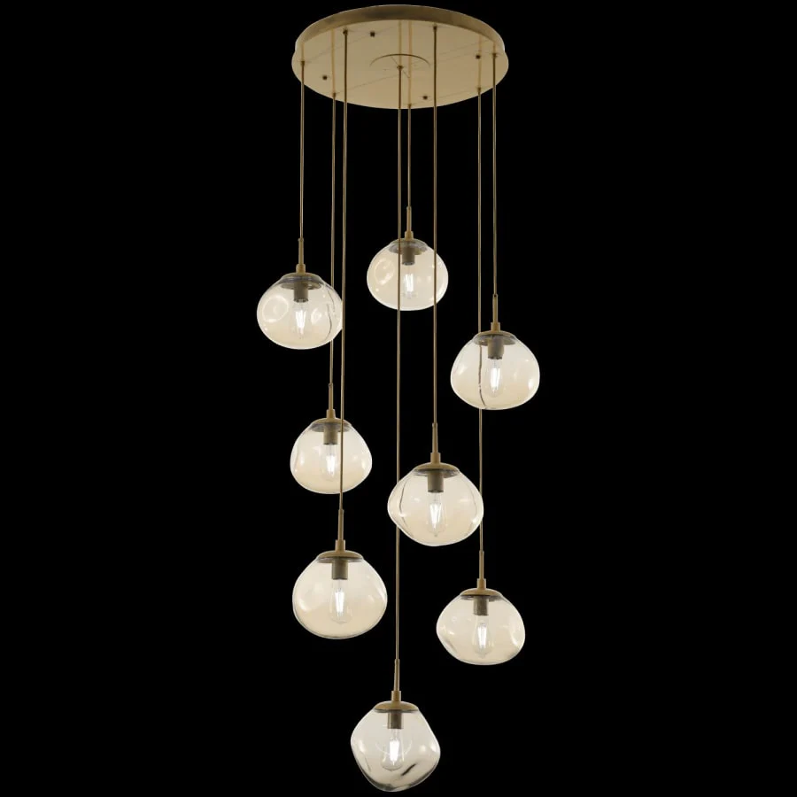 Hammerton Studio Nova 8 Light 32" Wide Multi Light Pendant - Image 2