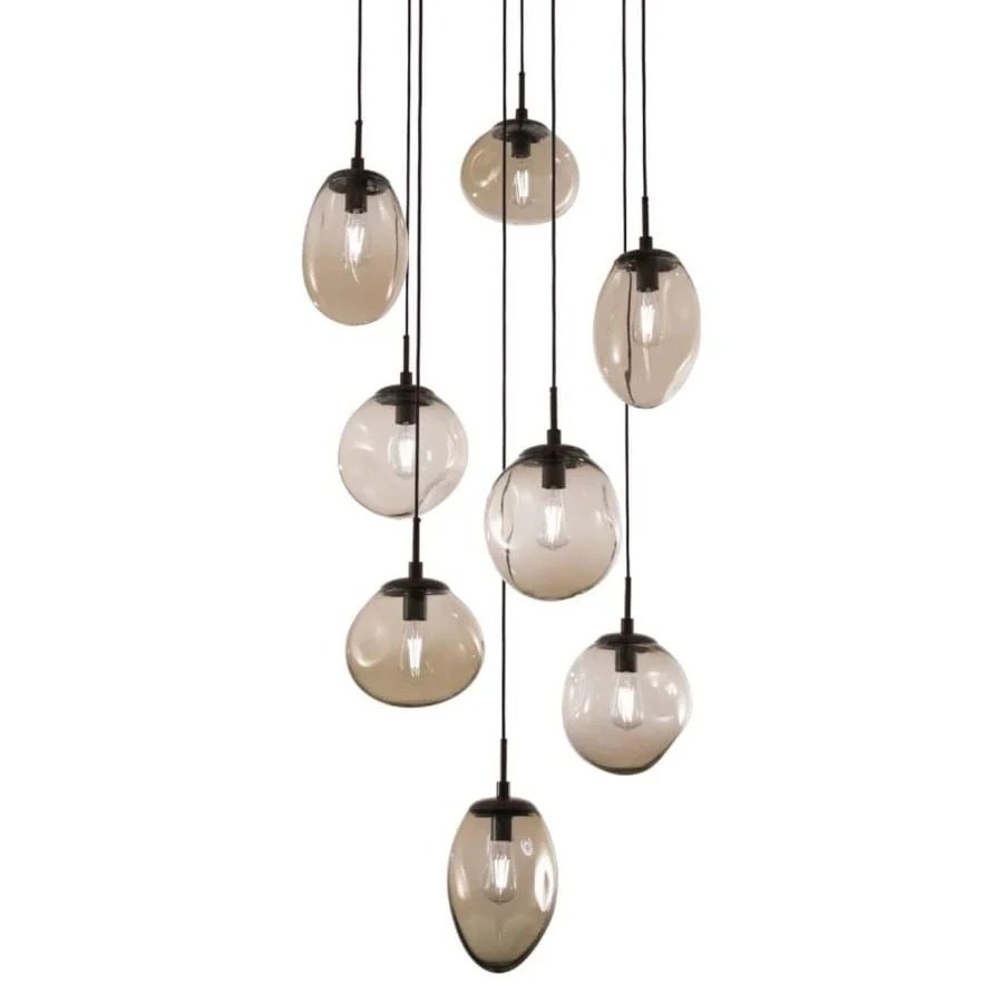 Hammerton Studio Cosmos 8 Light 32" Wide Multi Light Pendant - Image 1