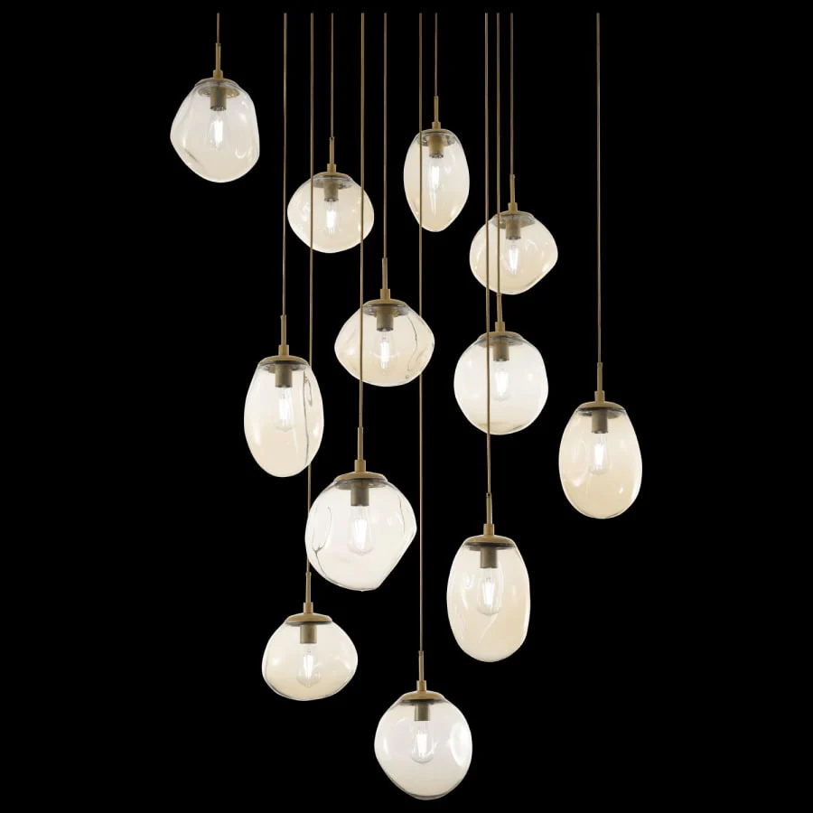 Hammerton Studio Cosmos 12 Light 38" Wide Multi Light Pendant - Image 3