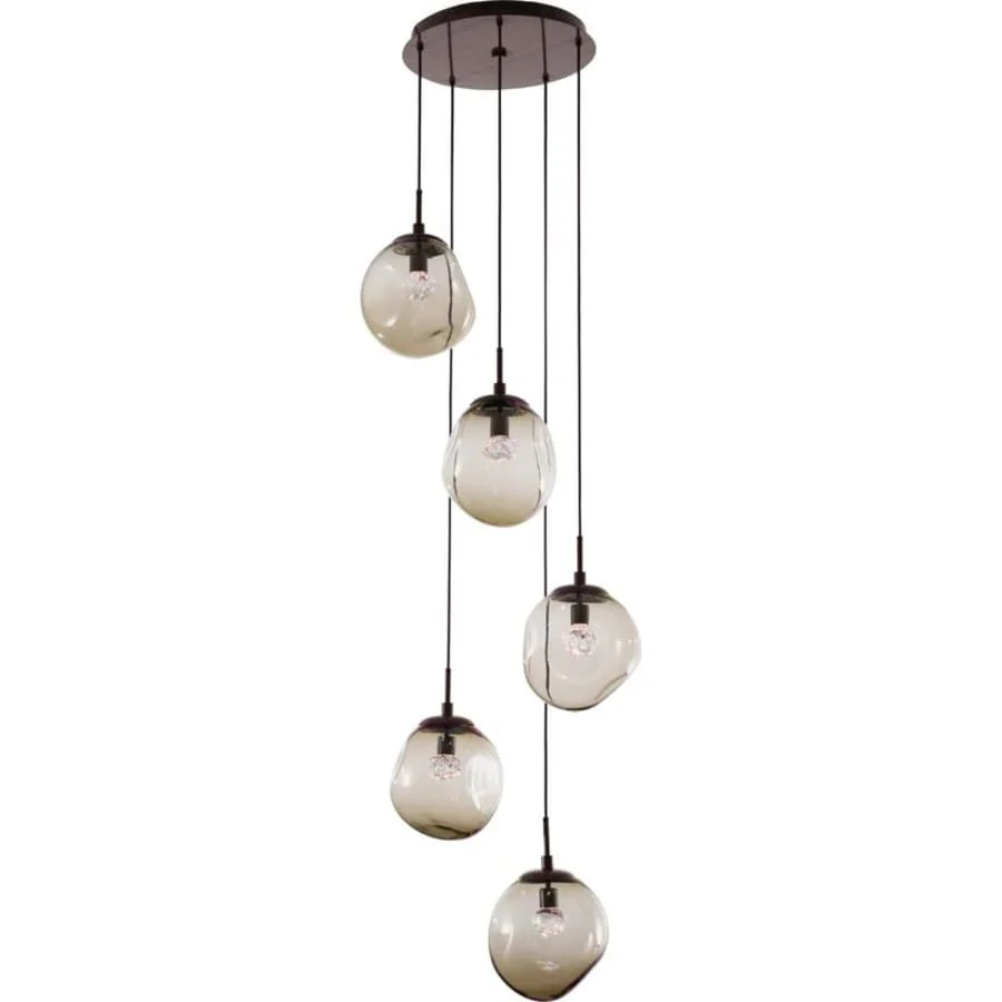 Hammerton Studio Aster 24" Wide LED Crystal Multi Light Pendant - Image 2