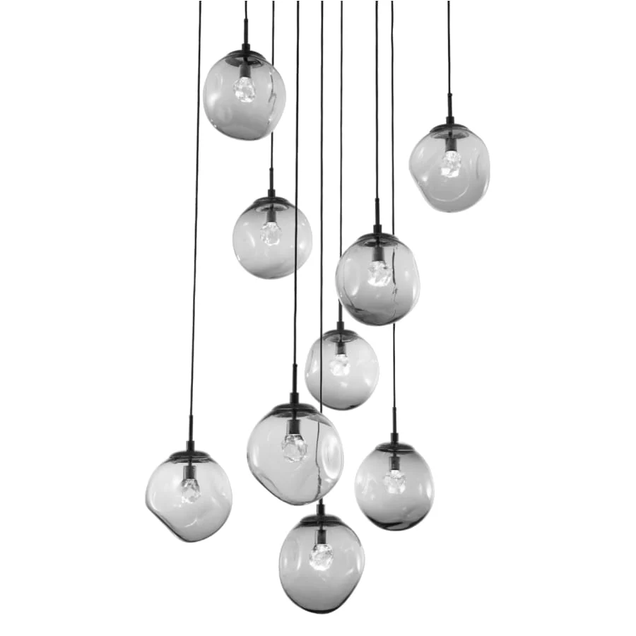 Hammerton Studio Aster 32" Wide 9 Light LED Crystal Multi Light Pendant - Image 1