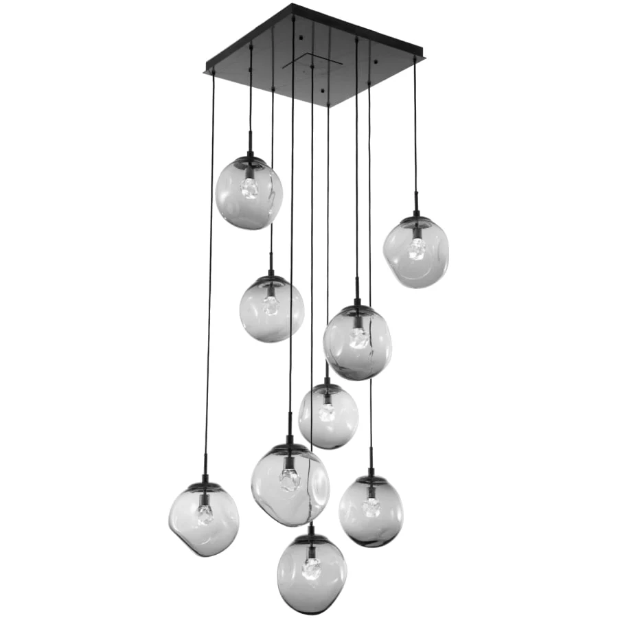 Hammerton Studio Aster 32" Wide 9 Light LED Crystal Multi Light Pendant - Image 3