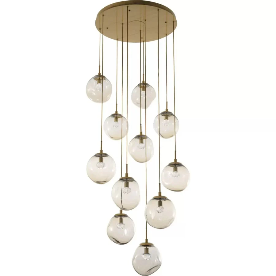 Hammerton Studio Aster 38" Wide 11 Light LED Crystal Multi Light Pendant - Image 3