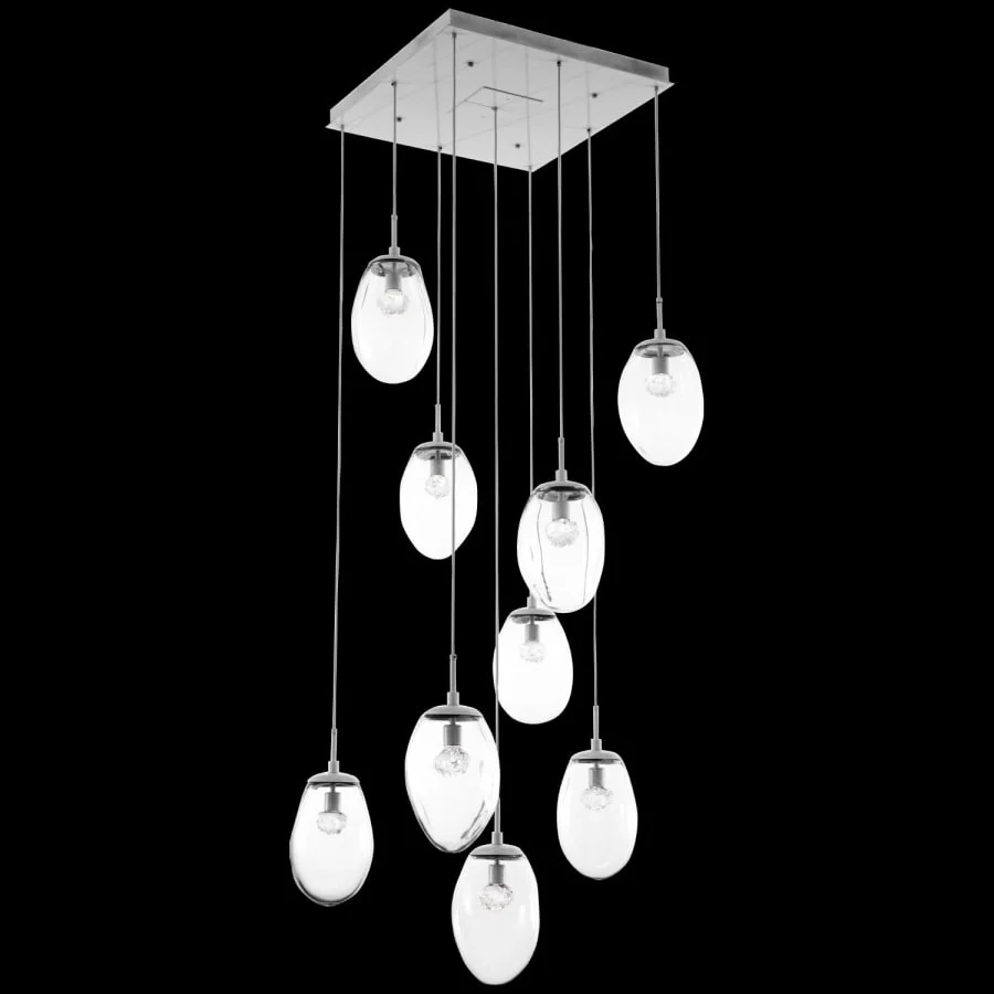 Hammerton Studio Meteo 30" Wide 9 Light LED Crystal Multi Light Pendant - Image 2