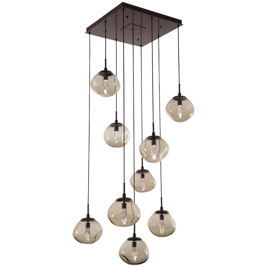 Hammerton Studio Nova 32" Wide 9 Light LED Crystal Multi Light Pendant - Image 2