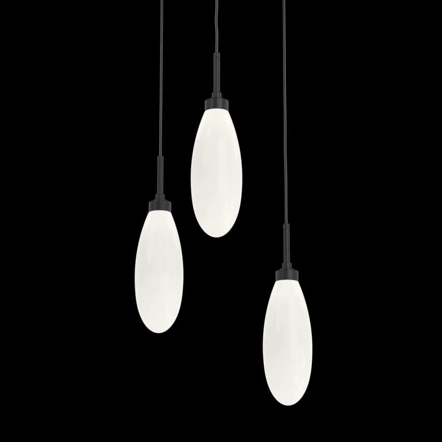 Hammerton Studio Fiori 3 Light 17" Wide LED Multi Light Pendant - 3000K - Image 1