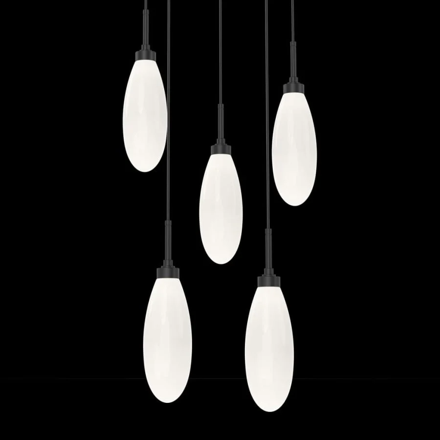 Hammerton Studio Fiori 5 Light 19" Wide LED Abstract Multi Light Pendant - 3000K - Image 1
