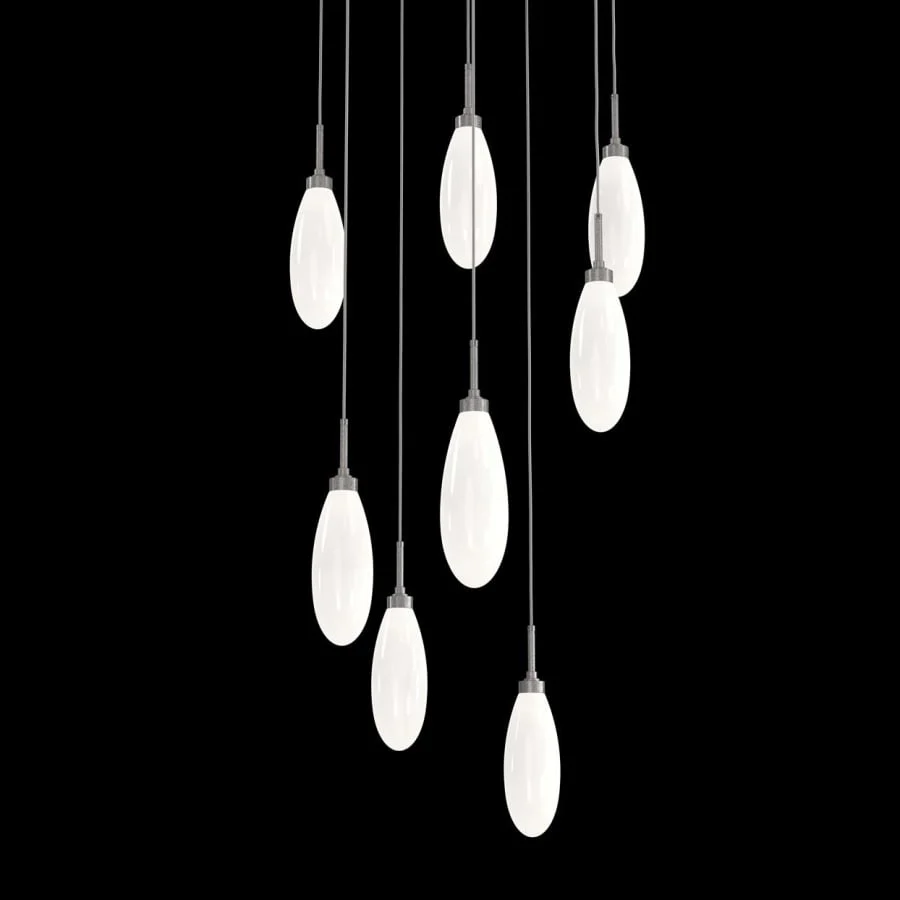 Hammerton Studio Fiori 8 Light 26" Wide LED Abstract Multi Light Pendant - 3000K - Image 1