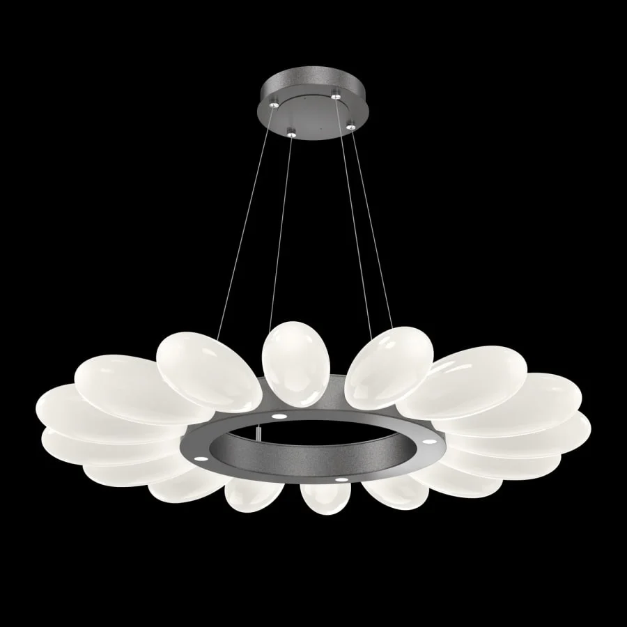 Hammerton Studio Fiori 20 Light 38" Wide LED Ring Chandelier - 3000K - Image 1