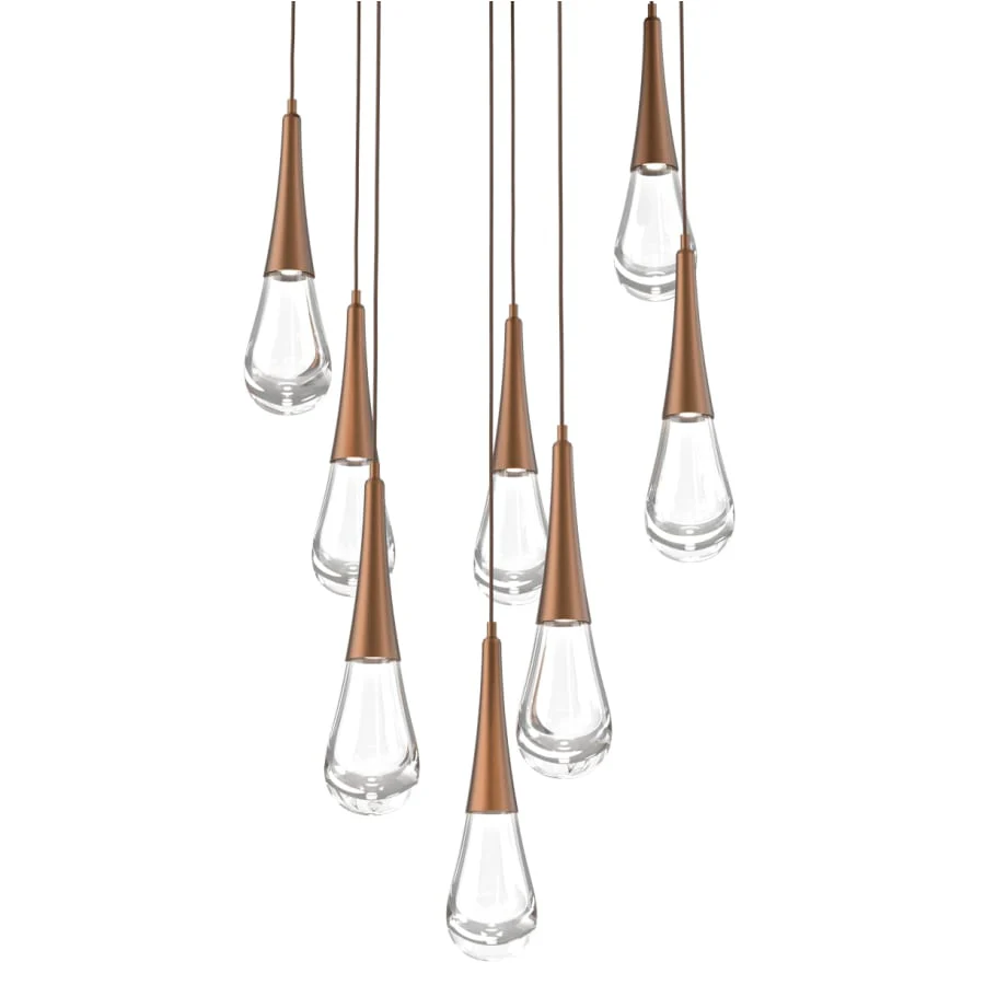 Hammerton Studio Rain Drop 27" Wide LED Multi Light Pendant - Image 1