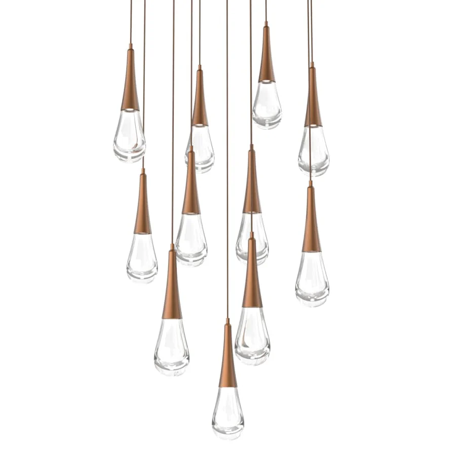 Hammerton Studio Rain Drop 33" Wide LED Multi Light Pendant - Image 1