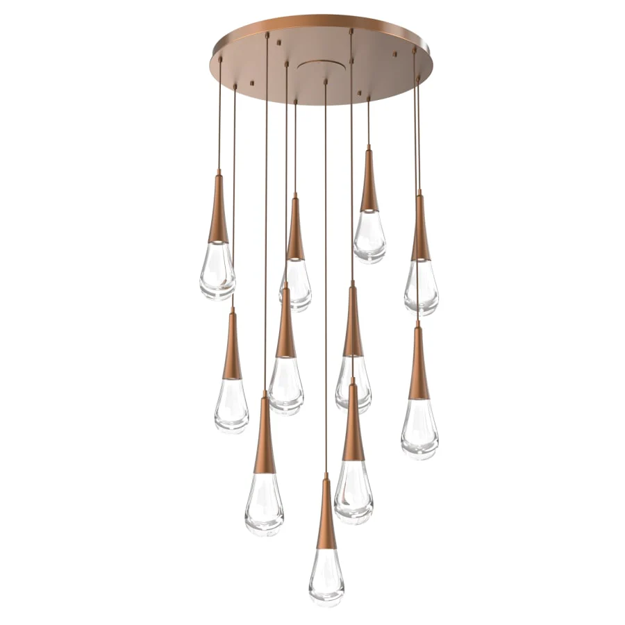 Hammerton Studio Rain Drop 33" Wide LED Multi Light Pendant - Image 2