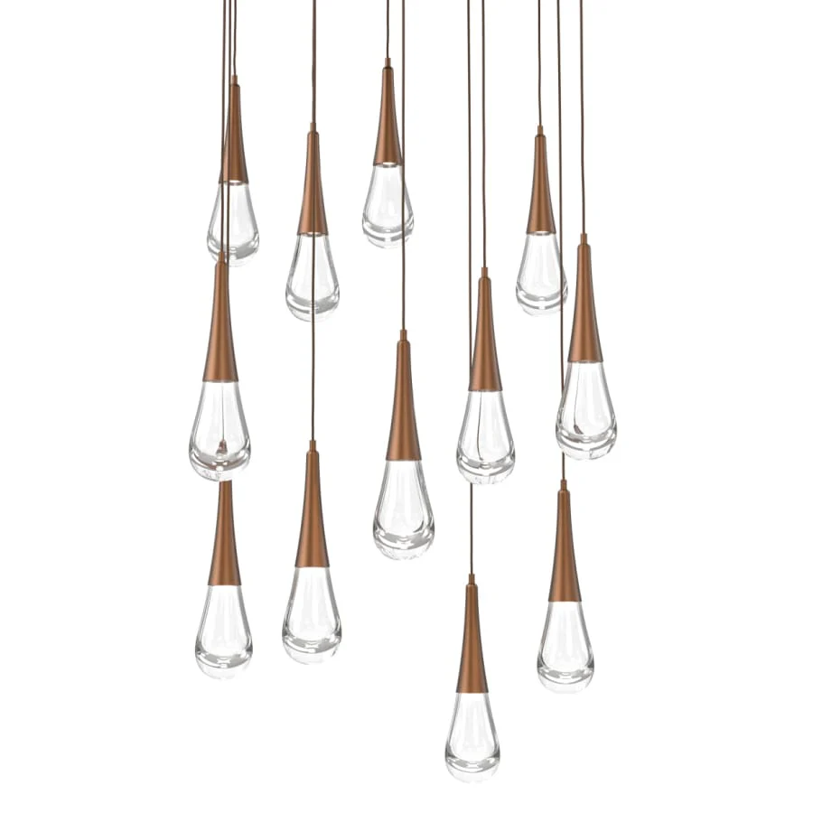 Hammerton Studio Rain Drop 32" Wide LED Multi Light Pendant - Image 1