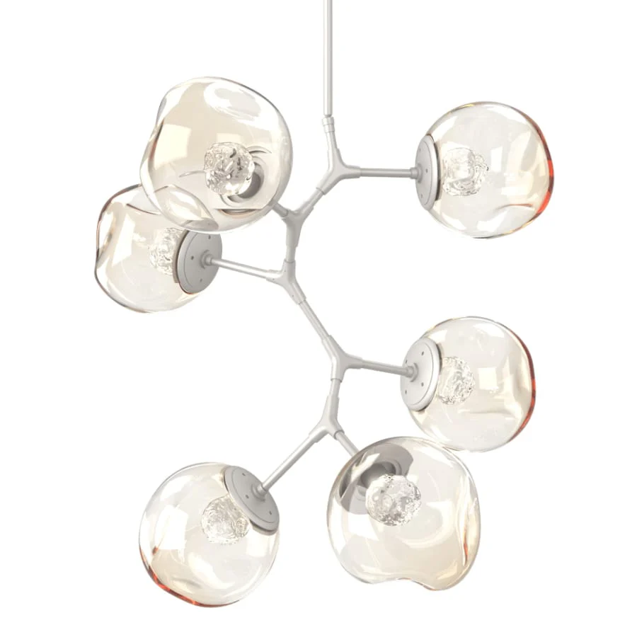 Hammerton Studio Luna 34" Wide LED Crystal Abstract Chandelier - Image 1