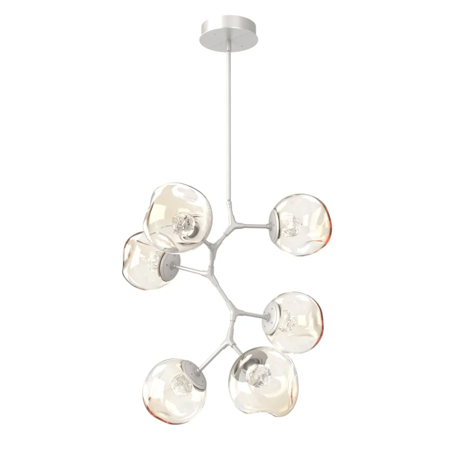 Hammerton Studio Luna 34" Wide LED Crystal Abstract Chandelier - Image 2