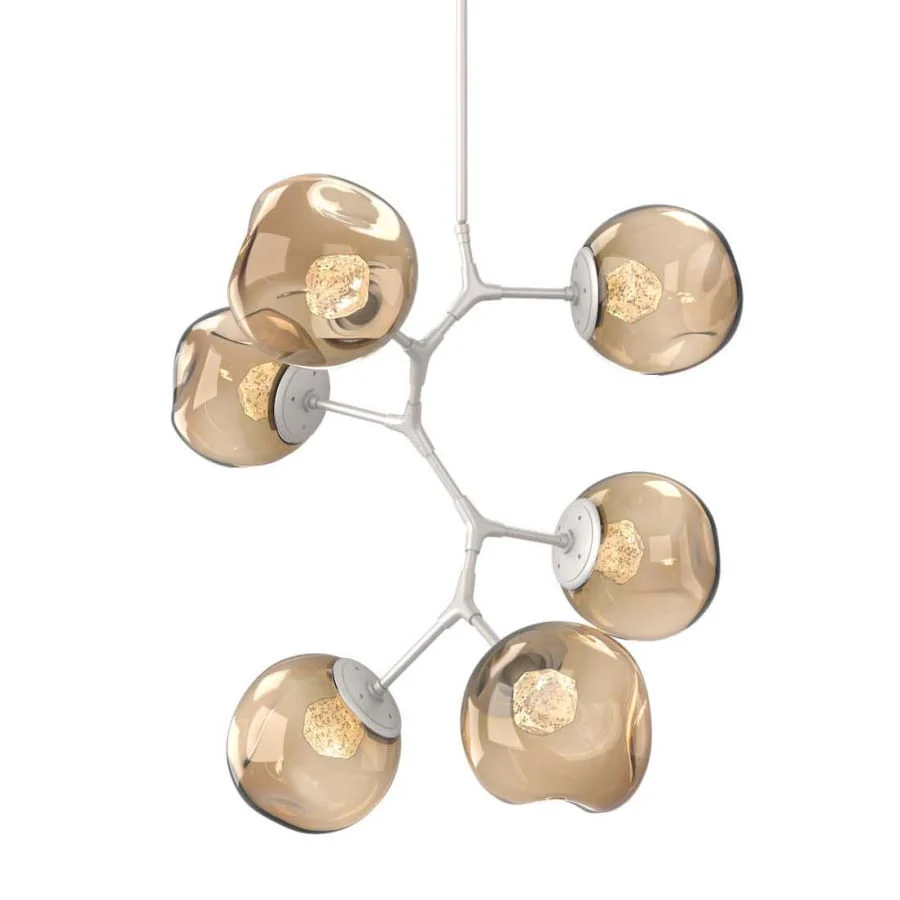 Hammerton Studio Nebula 6 Light 34" Wide LED Abstract Chandelier - 3000K - Image 1