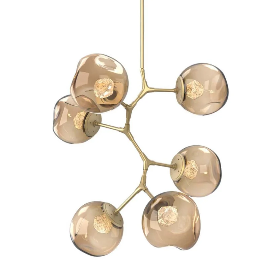 Hammerton Studio Nebula 6 Light 34" Wide LED Abstract Chandelier - 2700K - Image 1