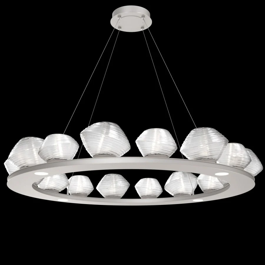 Hammerton Studio Mesa 20 Light 49" Wide LED Ring Chandelier - 3000K - Image 1