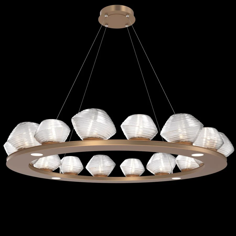 Hammerton Studio Mesa 20 Light 49" Wide LED Ring Chandelier - 2700K - Image 1