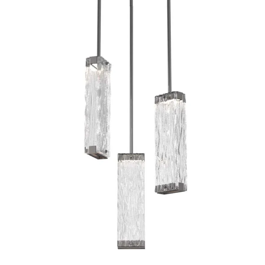 Hammerton Studio Tabulo 3 Light 19" Wide LED Multi Light Pendant - 3000K - Image 1