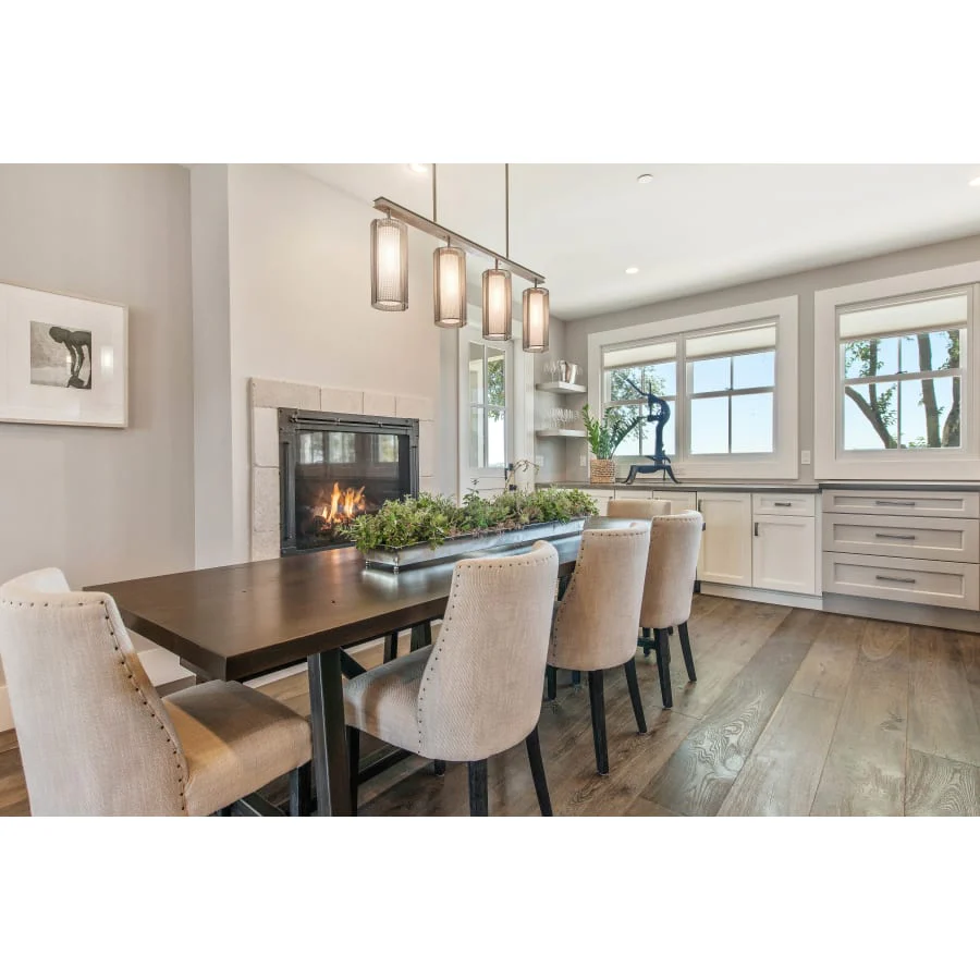 Hammerton Studio Uptown Mesh 4 Light 43" Wide Chandelier - Medium (E26) with Frosted Glass Inner and Finished to Match Metal Outer Shades - Image 3