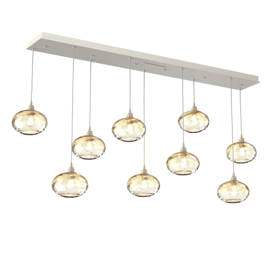 Hammerton Studio Coppa 9 Light 68" Wide Linear Pendant - Image 1
