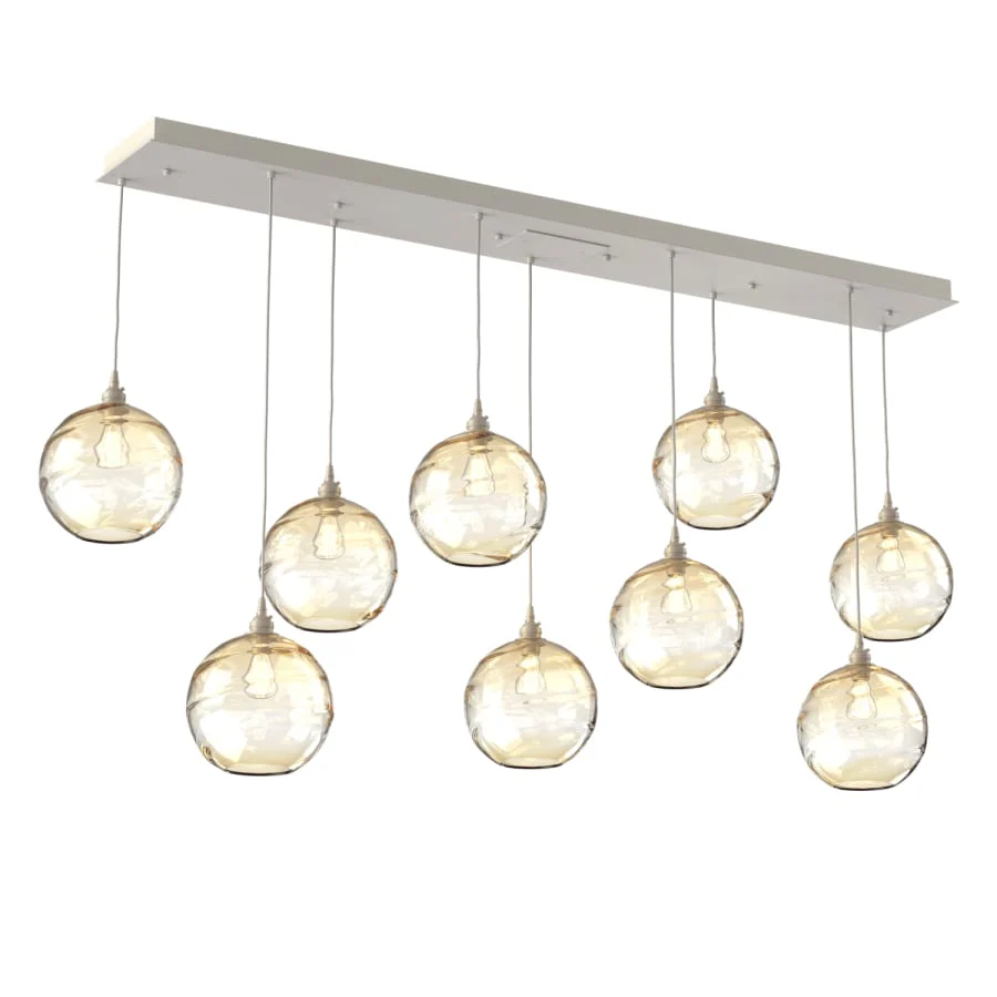 Hammerton Studio Terra 9 Light 69" Wide Linear Pendant - Image 1