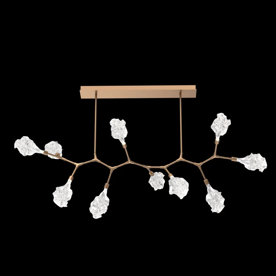 Hammerton Studio Blossom 10 Light 64" Wide LED Abstract Chandelier - 3000K - Image 1