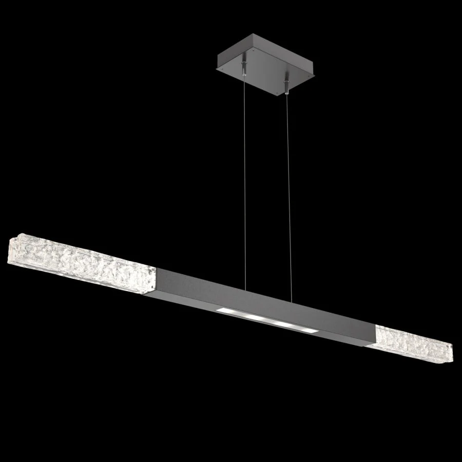 Hammerton Studio Axis 6 Light 49″ Wide LED Linear Chandelier – 3000K